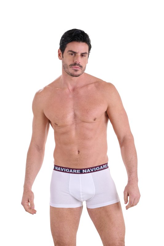 Navigare pánské boxerky 322 bílá | Vermali.cz